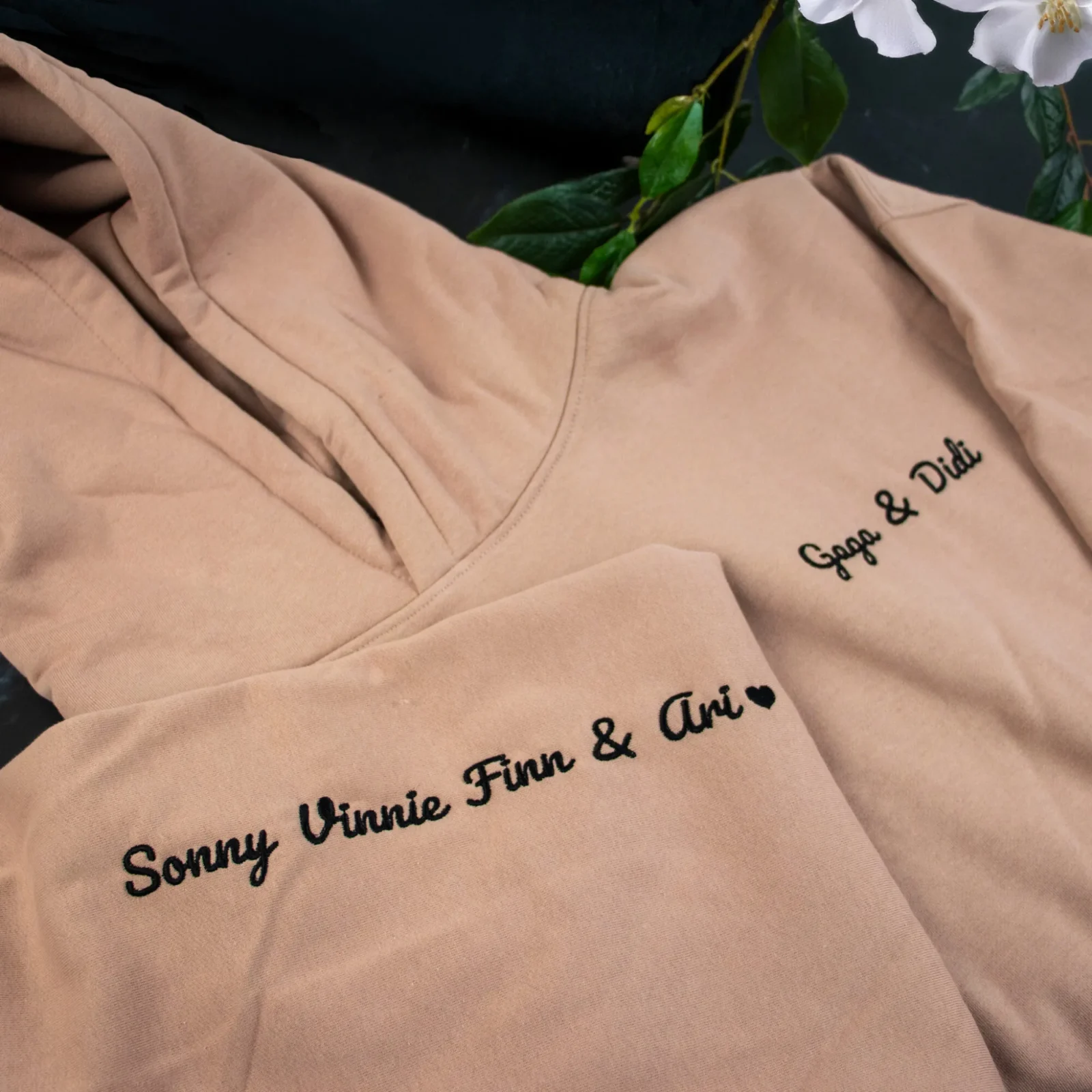 Oversized Hoodie or Jumper with Embroidery