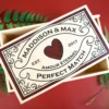 Perfect match couples keepsake box 6 Perfect match couples keepsake box