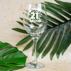 Personalised Birthday Wine Glass