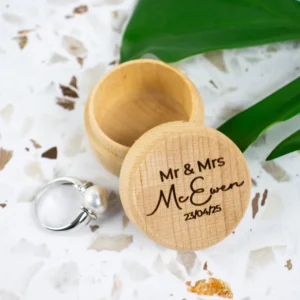 Personalised Engagement Ring Box