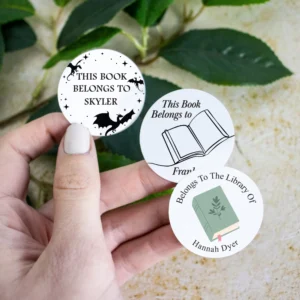 Readers This Book Belongs to Stickers