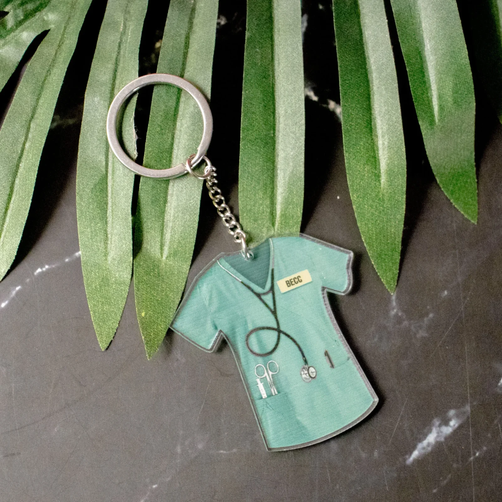 Scrubs Personalised Keychain