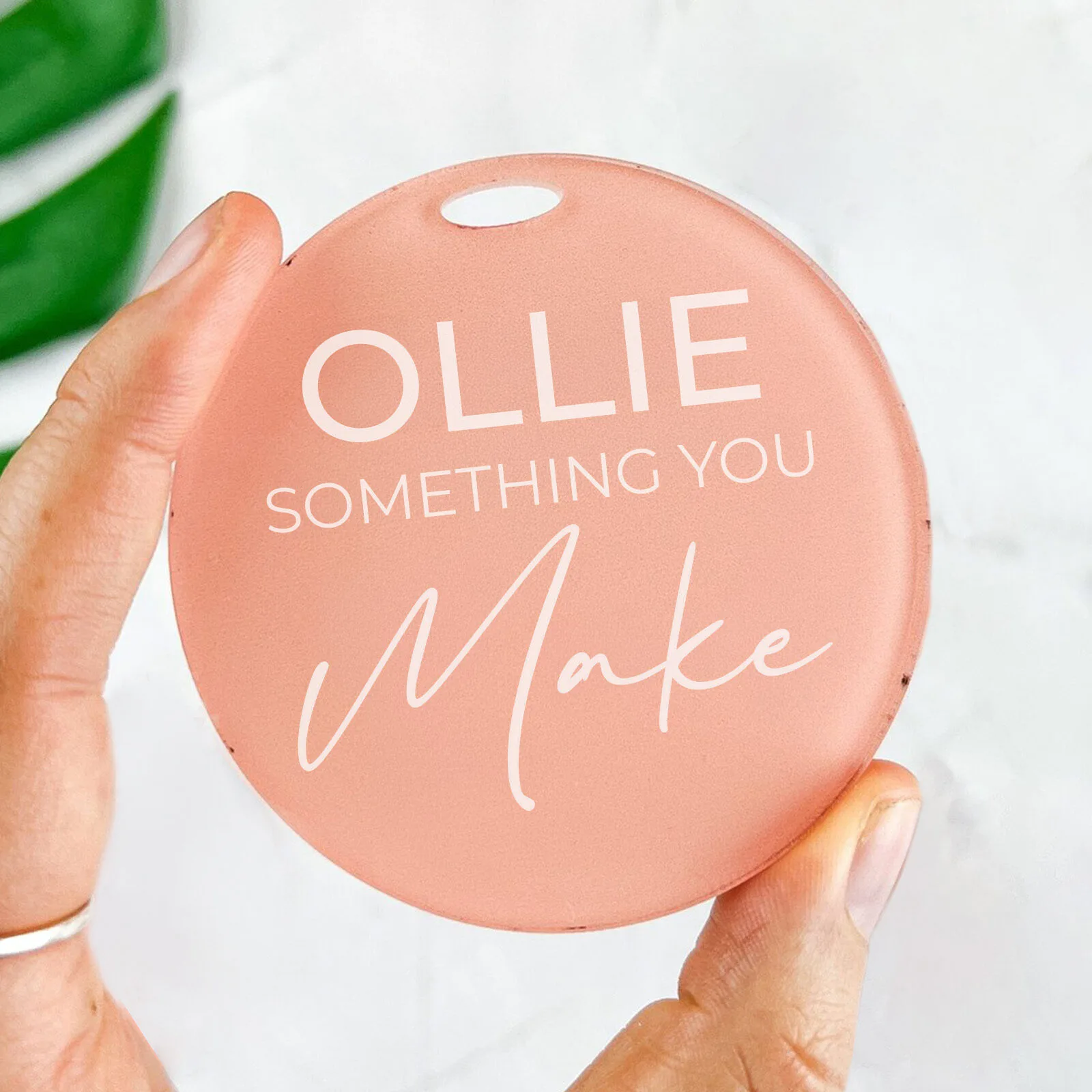 Single Sense Christmas Gift Tag