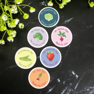 Well Done Teacher Pun Stickers