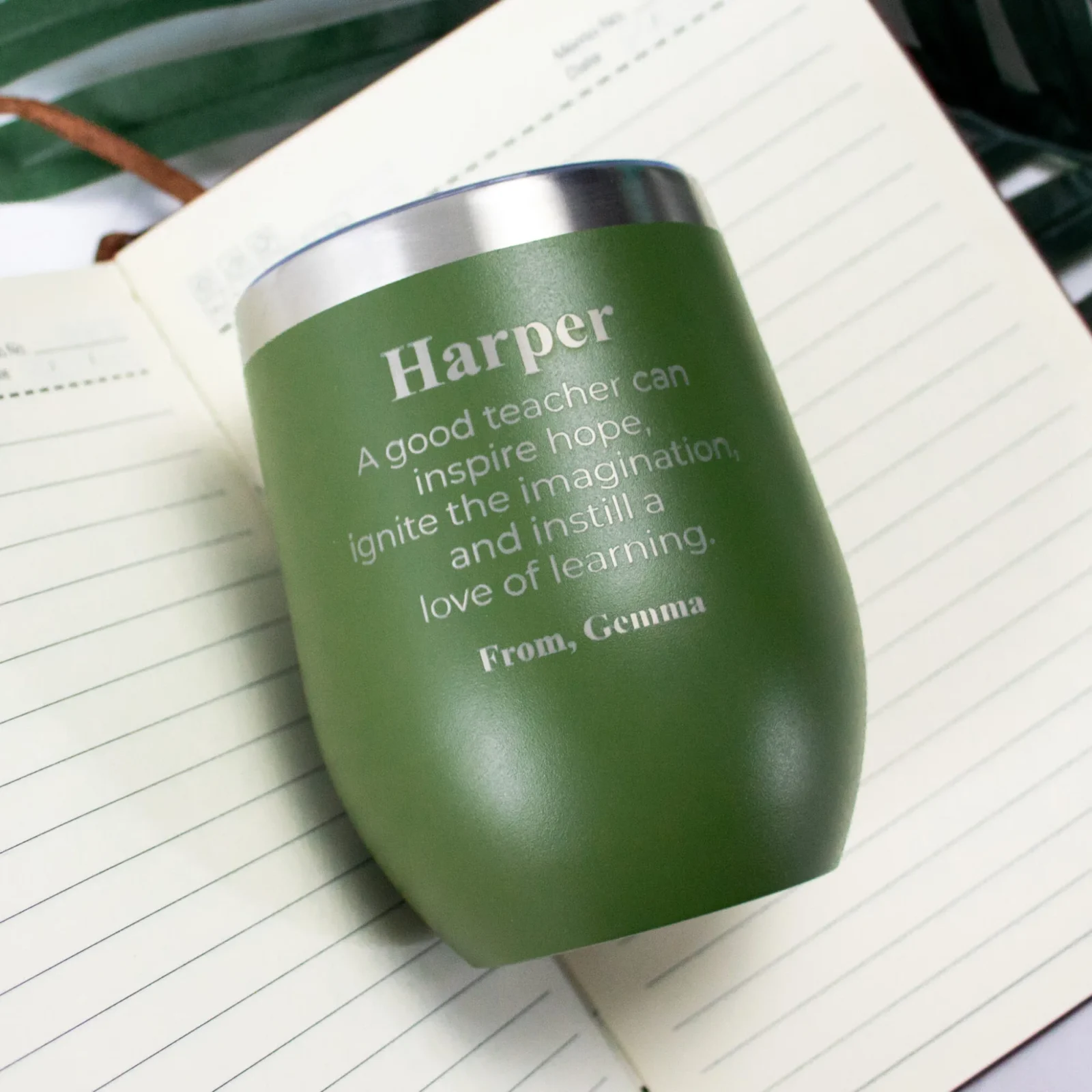 A Good Teacher Stainless Steel Tumbler