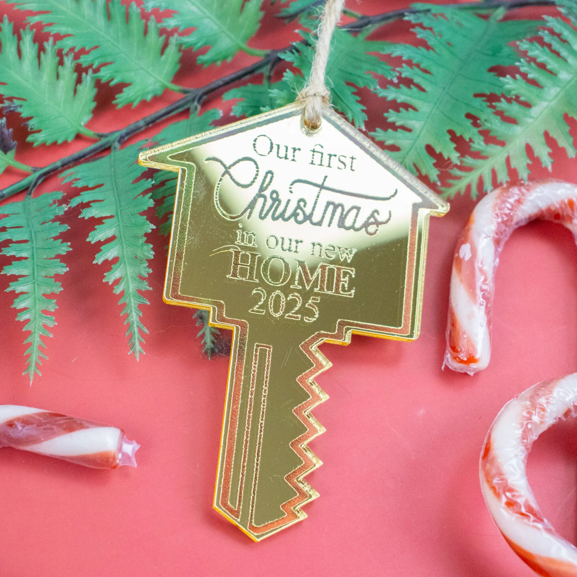 First christmas house key ornament 5 First christmas house key ornament