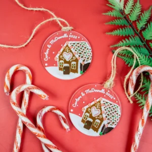 Gingerbread house Christmas Ornament