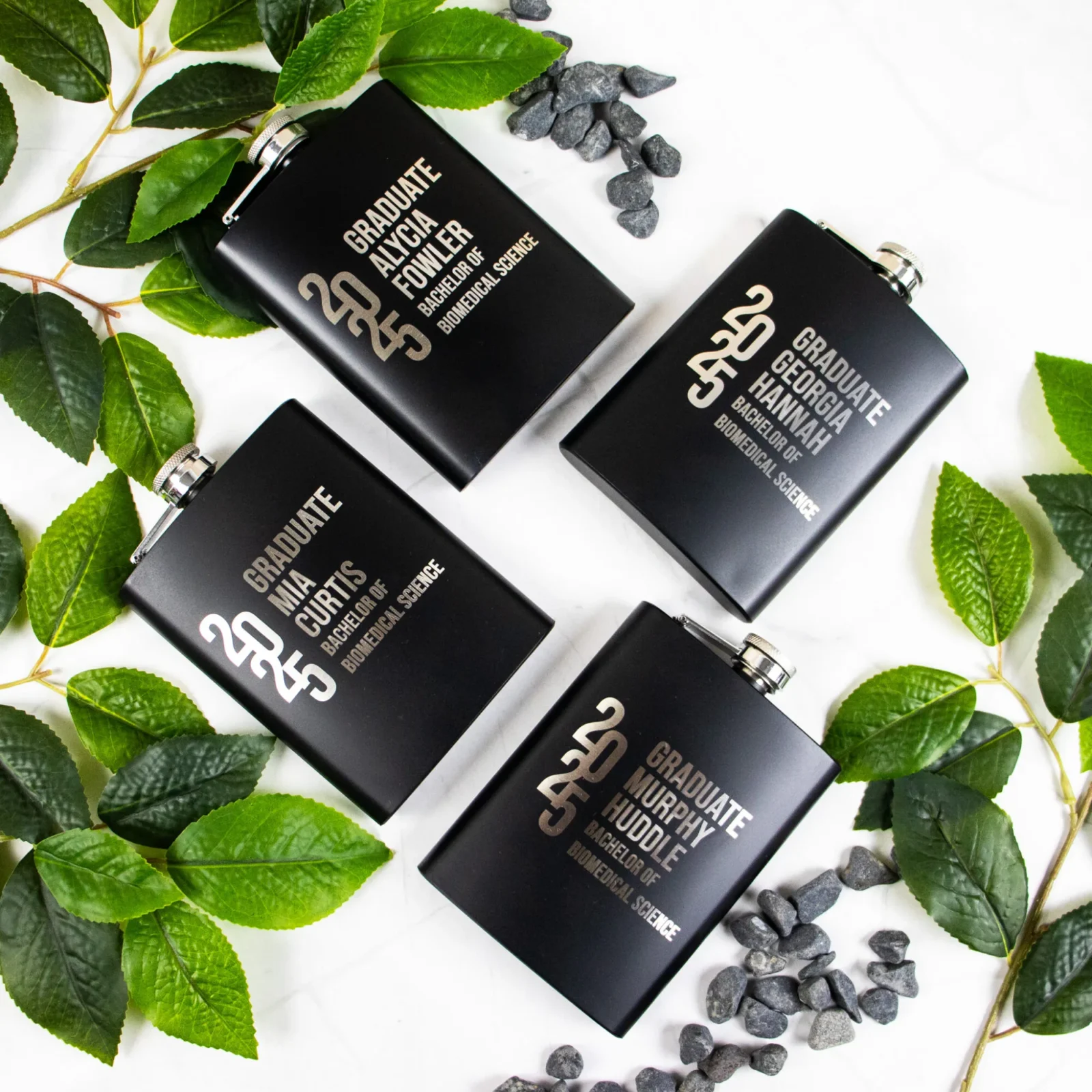 Graduation 8oz Flask