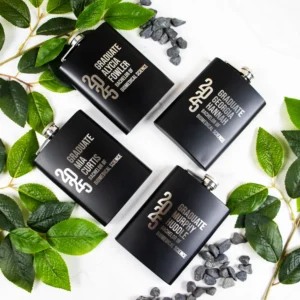 Graduation 8oz Flask