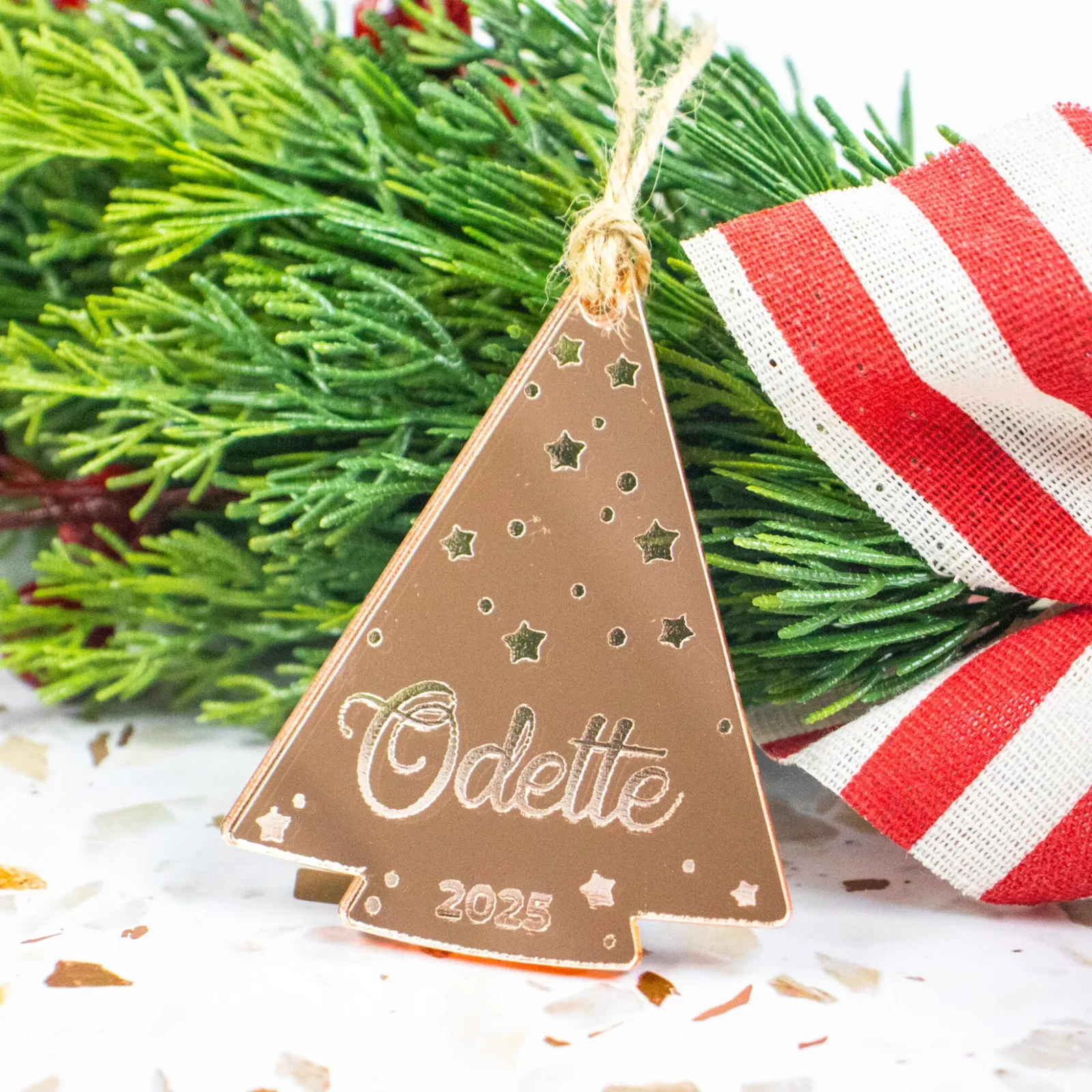 Modern Christmas Tree Ornament