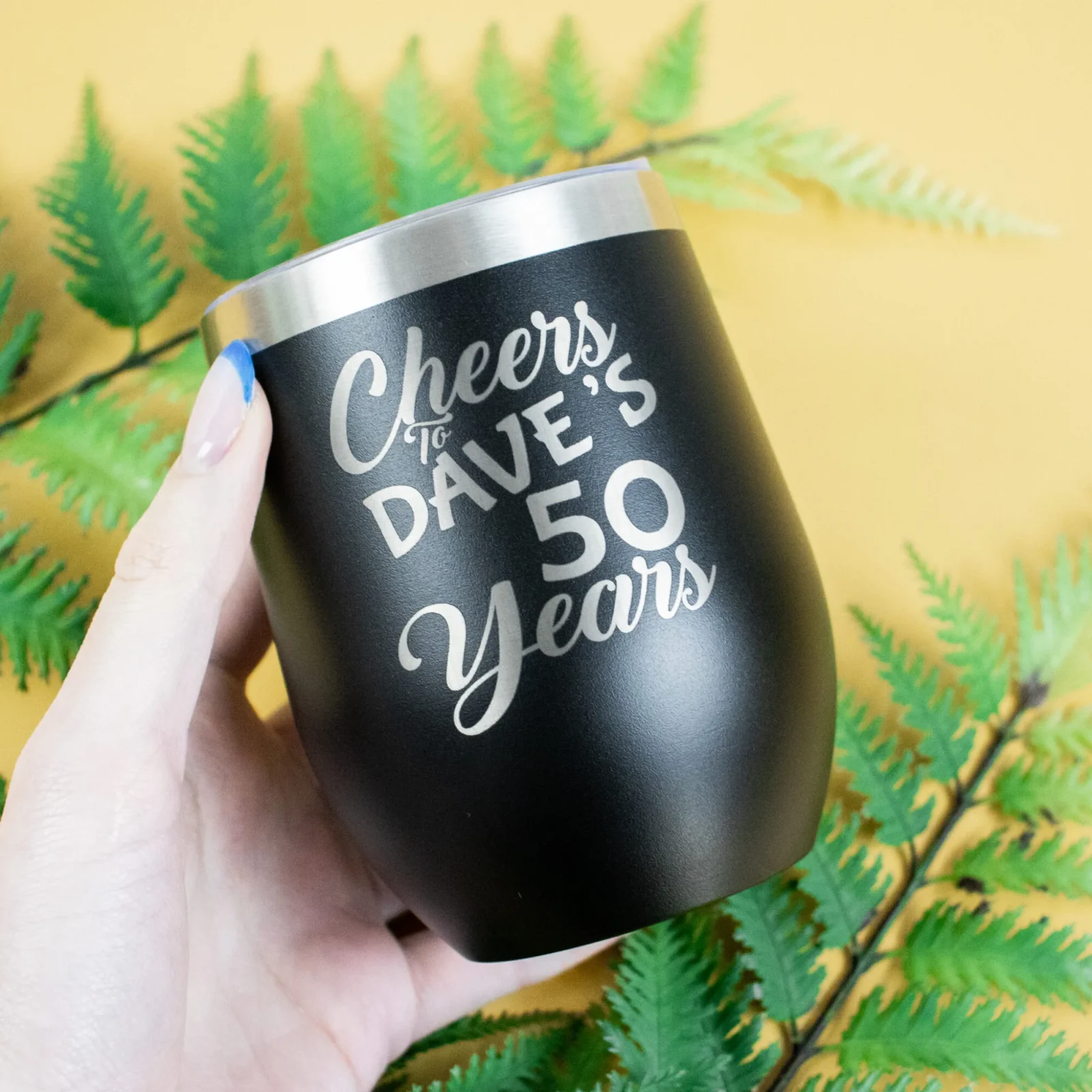 Personalised Birthday Stainless Steel Tumbler