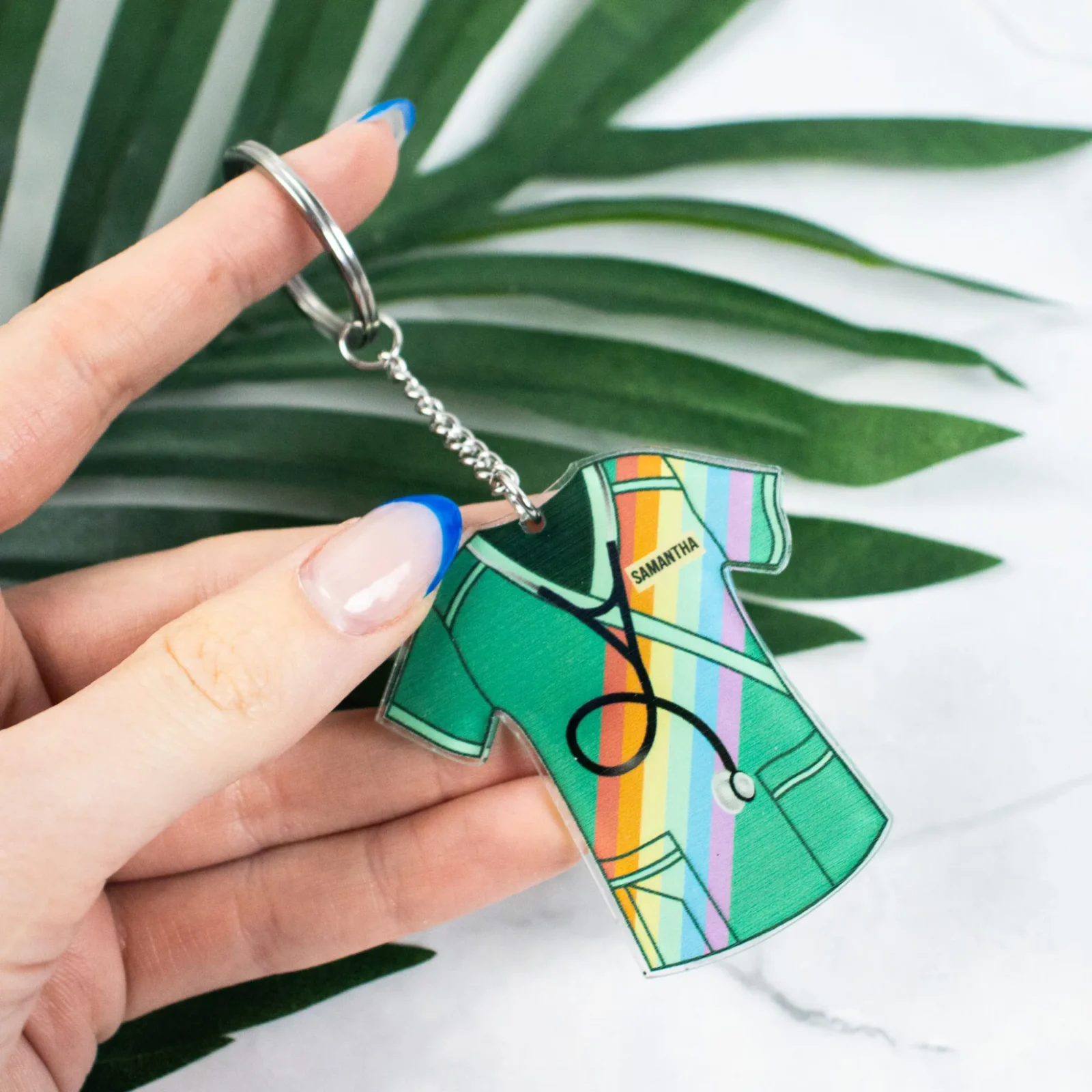 Scrubs Personalised Keychain