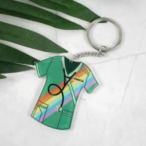 Scrubs Personalised Keychain