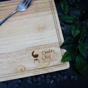 daddy chef butcher chopping board