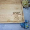 grandma's kitchen chopping board butchers block