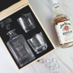 Birthday boxed decanter set 2 | customkings