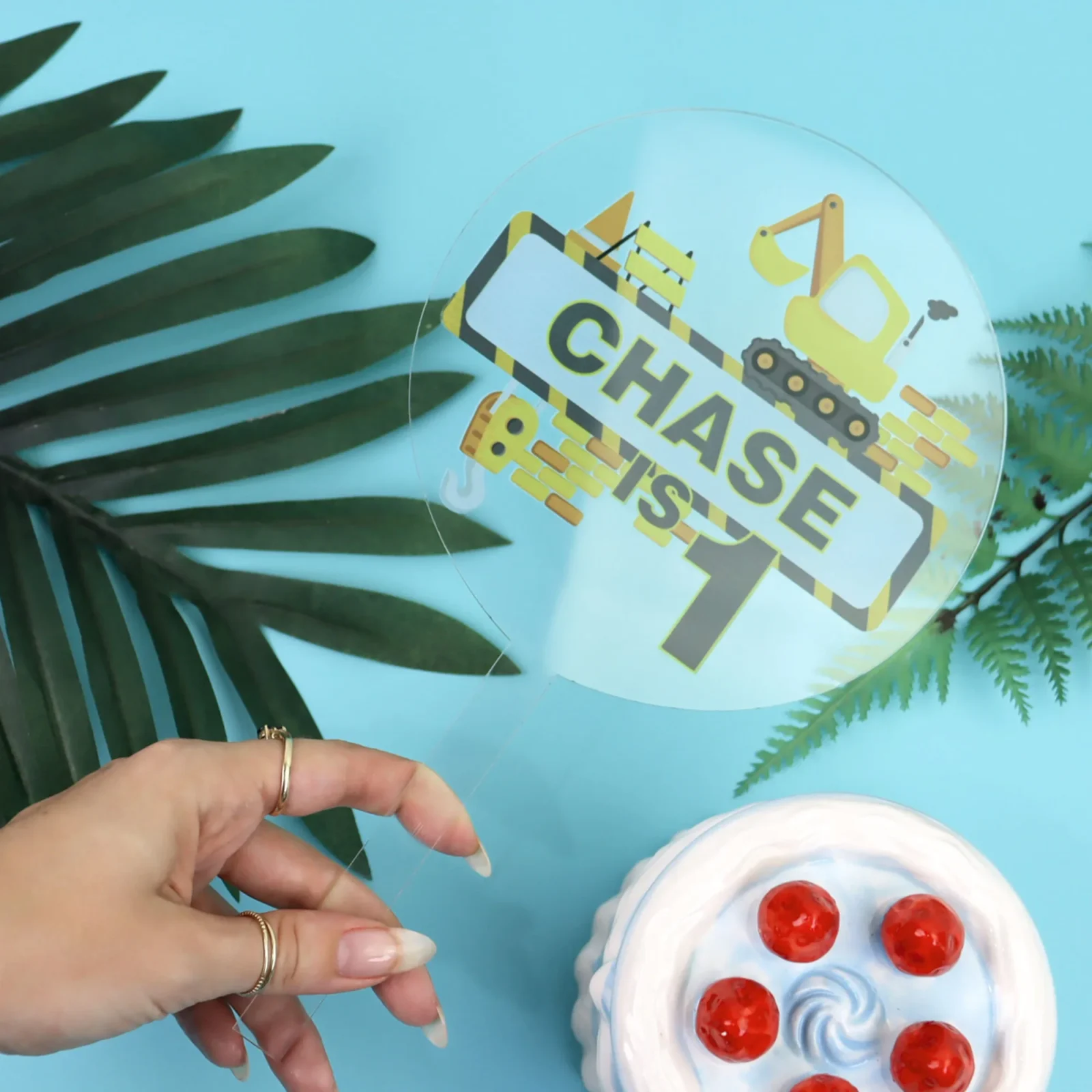 Digger Cake Topper 3