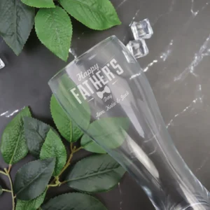 Father's Day Lager Glass