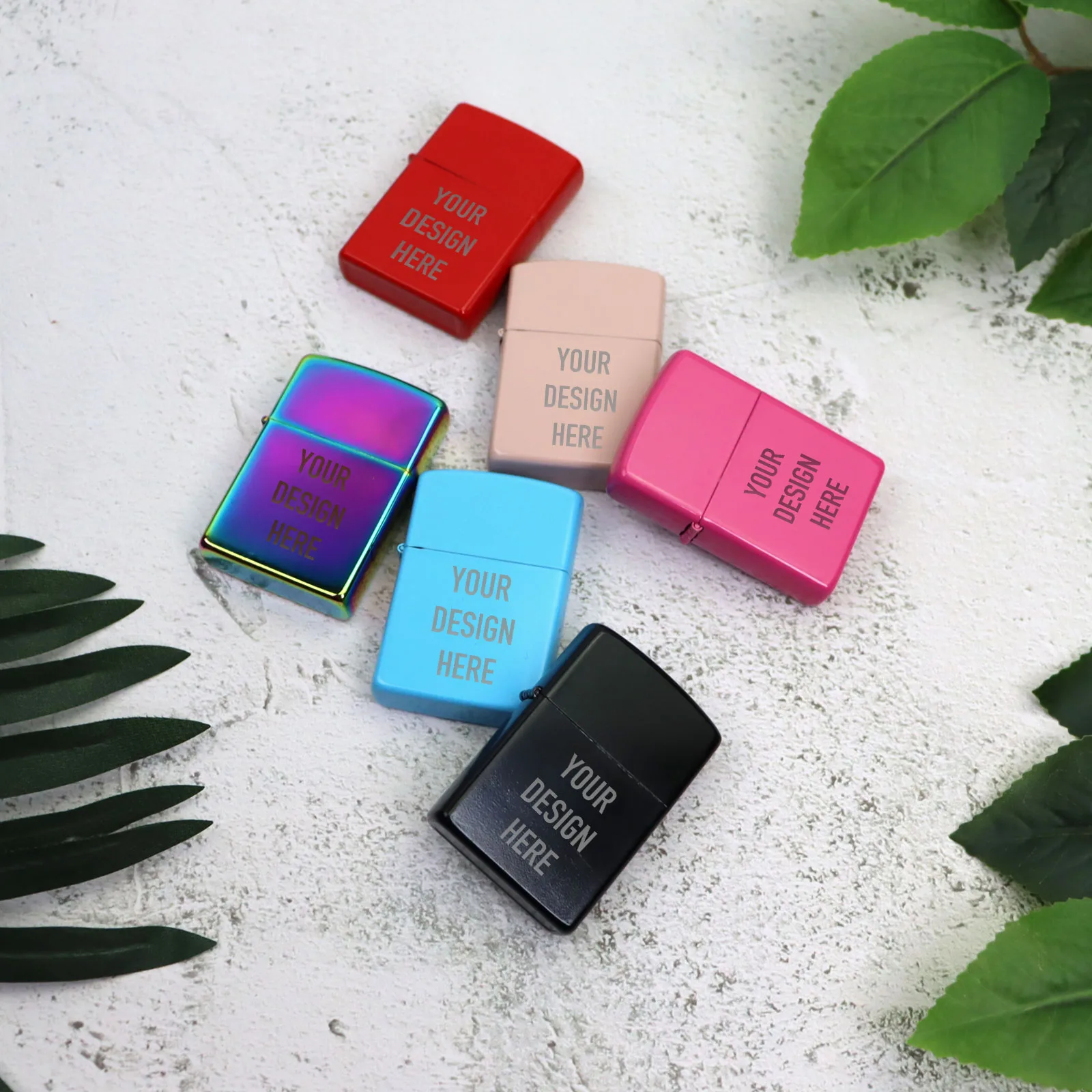 Group Custom Text Lighters