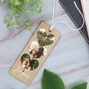 Heart photo bookmark
