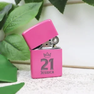 Hot Pink Birthday Lighter