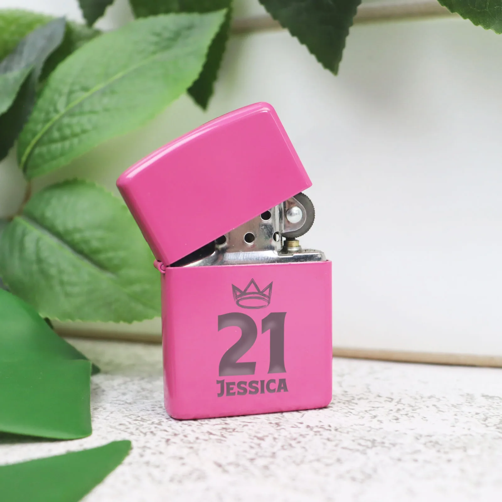 Hot Pink Birthday Lighter