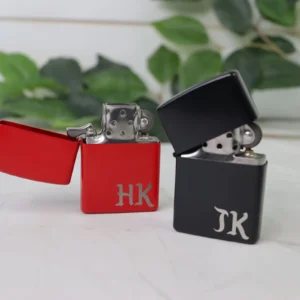 Monogram Black And Red Lighter