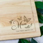Personalised Butterfly Mother’s Day Chopping Board