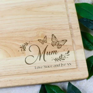 Mum Butterfly Chopping Board