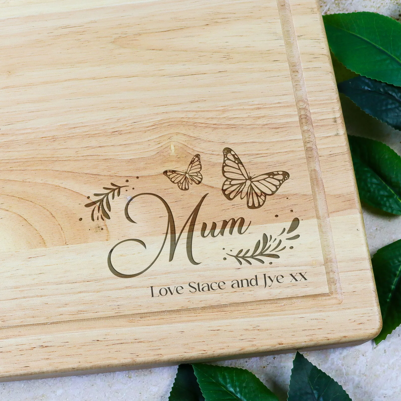 Mum Butterfly Chopping Board