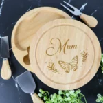 Butterfly Mother's Day Rotating Cheese Set