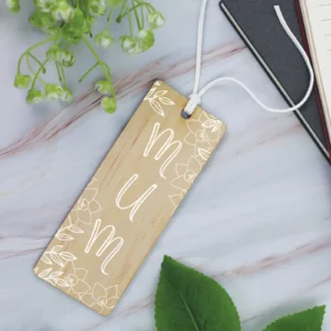 Mum Floral Bookmark