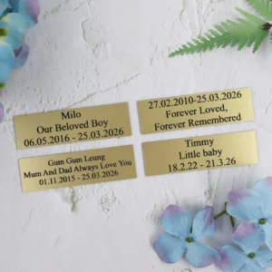 Trophy Plaque for Indoor Use