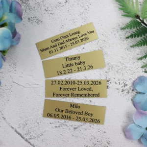 Trophy Plaque for Indoor Use