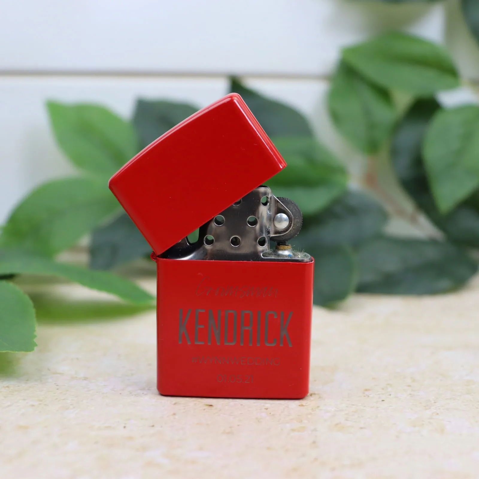 Red Wedding Party Lighter