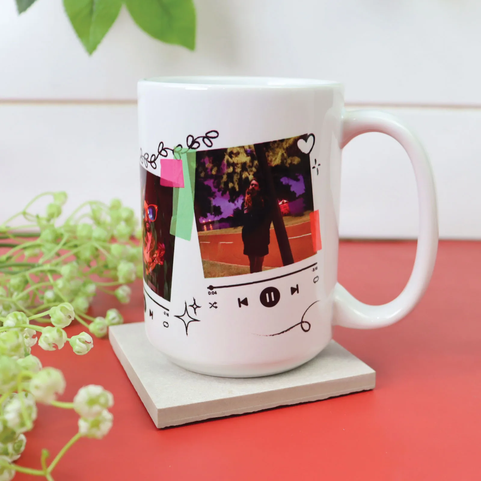 Spotify Collage Coffee Mug 2