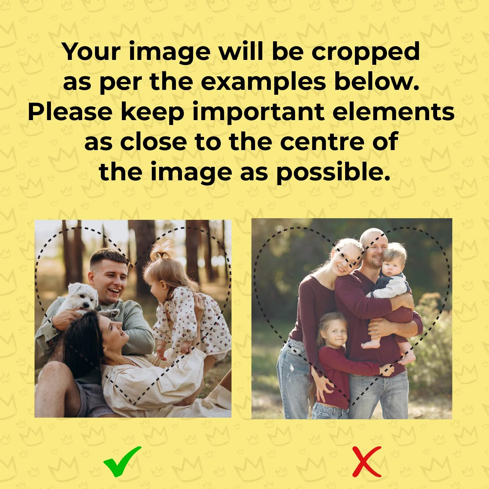 Website Image Instructions Heart Crop