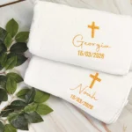 Personalised Christening Towel