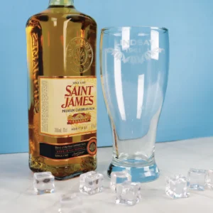 Mancave Engraved Schooner Glass