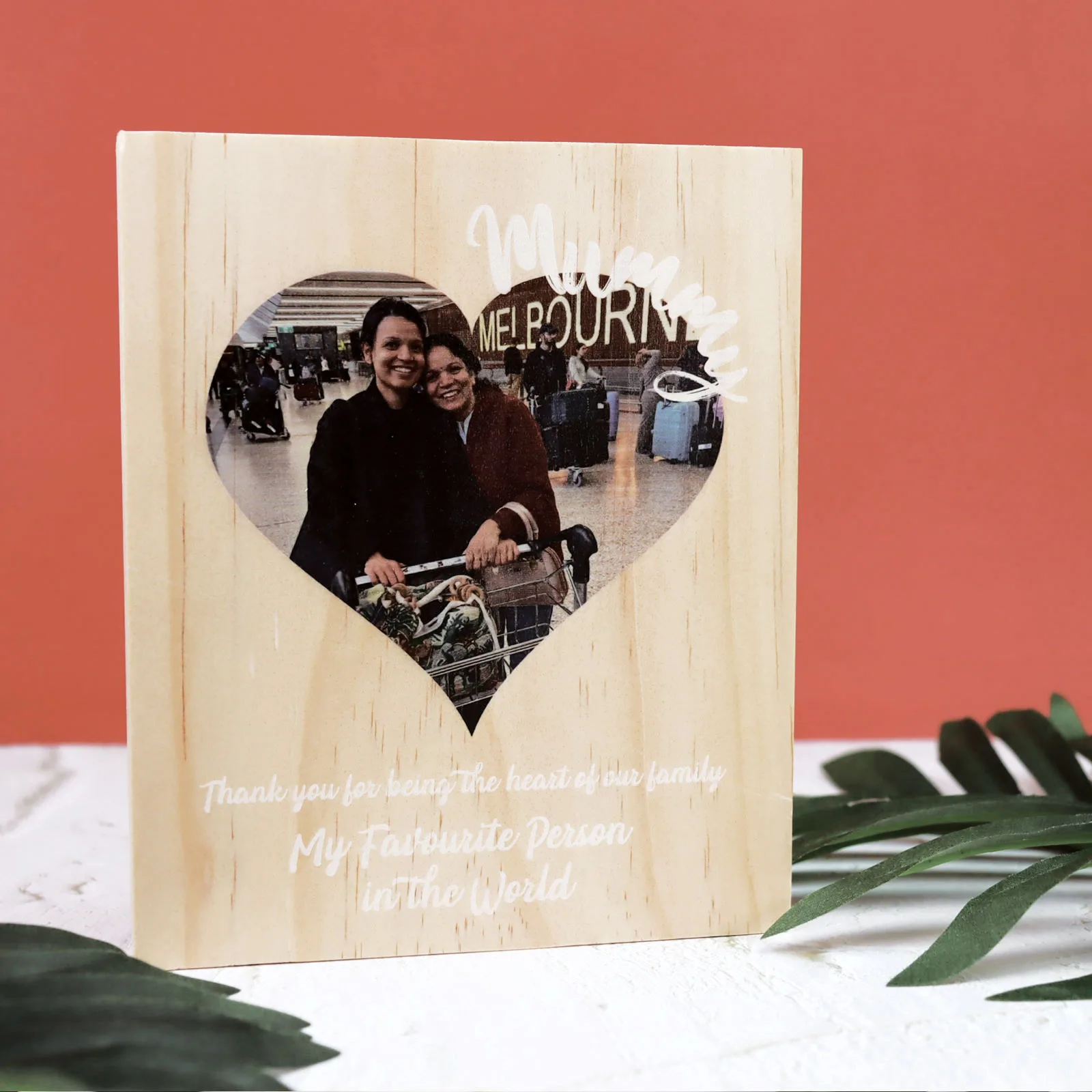 Heart Photo Block
