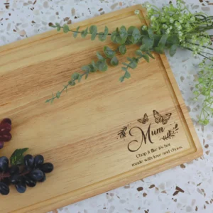 Mum Butterfly Chopping Board