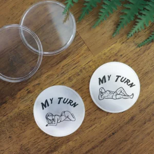 Personalised Cheeky Adult Coin