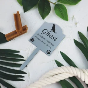 Engraved Outdoor Pet Memorial Spike