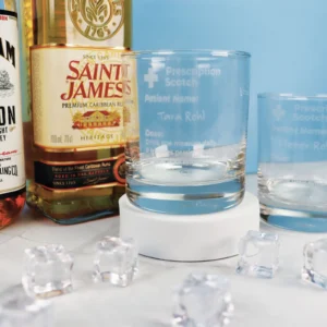 Grandparents Round Scotch Glass