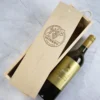 Corporate wine box engraved
