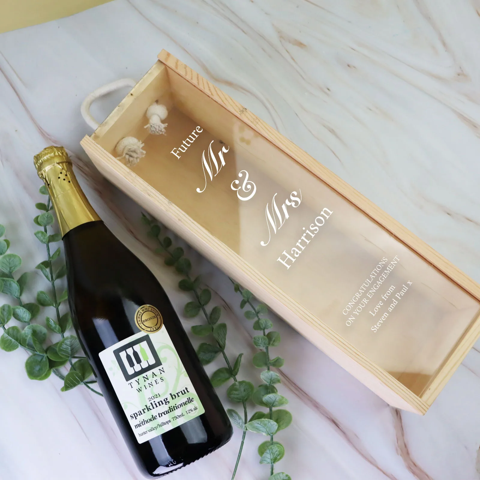 Engagement Wine Box