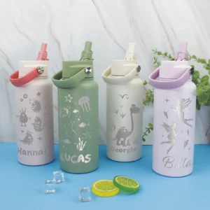 Engraved Pastel Drink Bottle