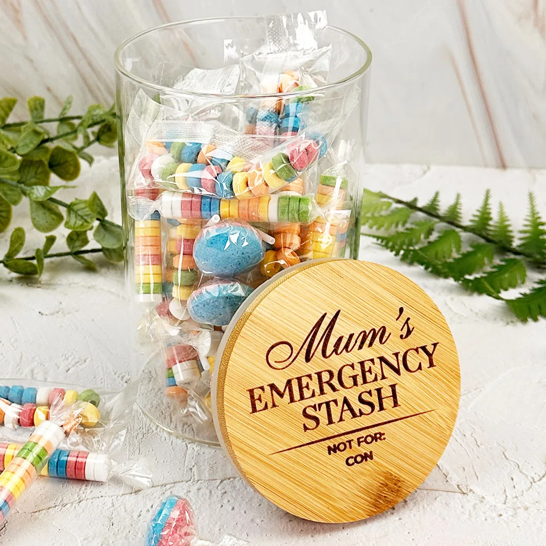 Mother's Day Themed Lolly Jar with Varying Designs
