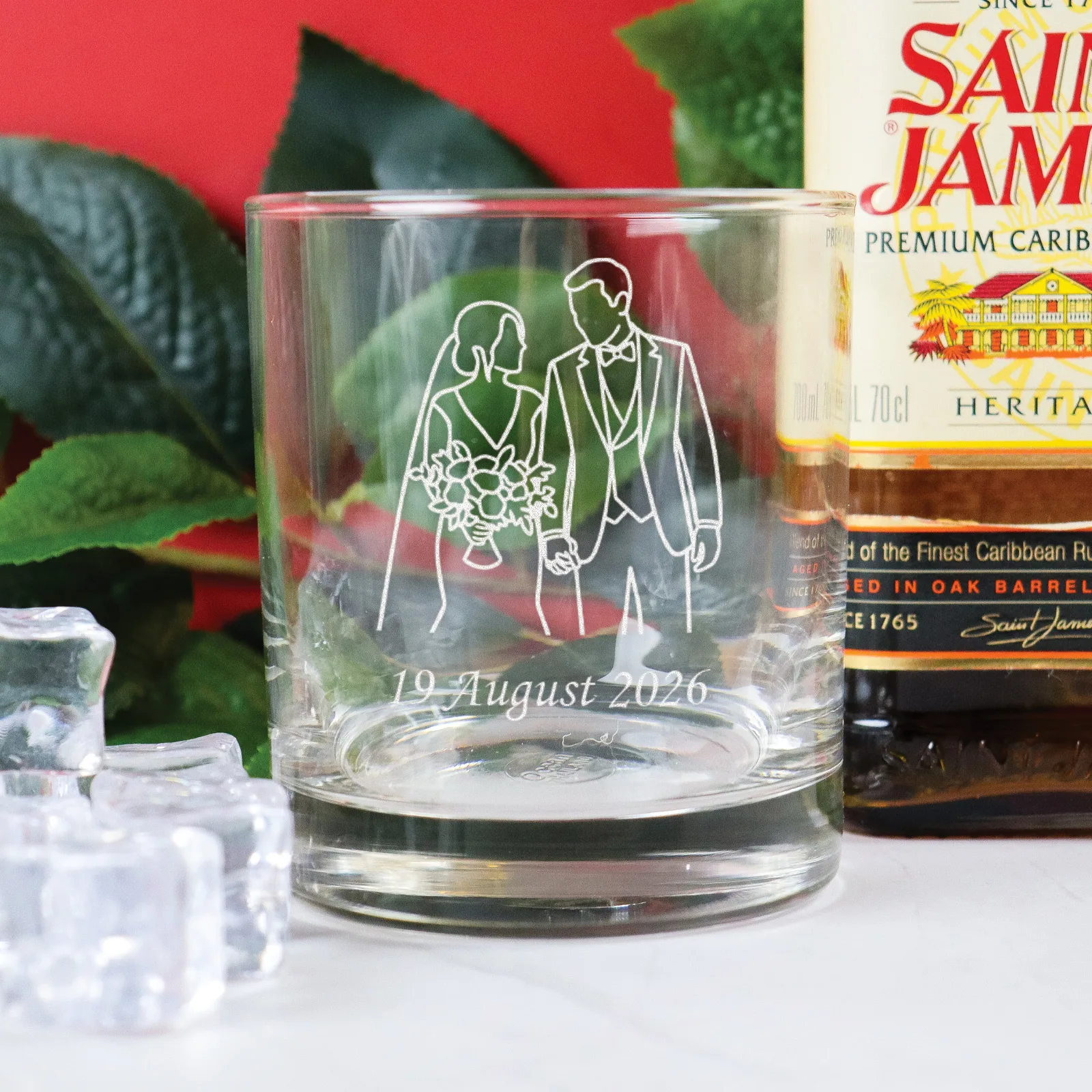 Outline Scotch Glass