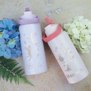 Engraved Pastel Drink Bottle